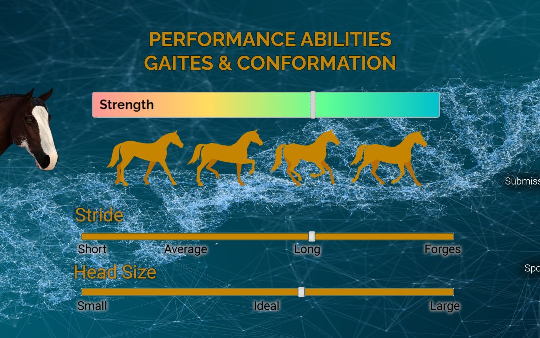 Examples of graphs and data with a horse example as well